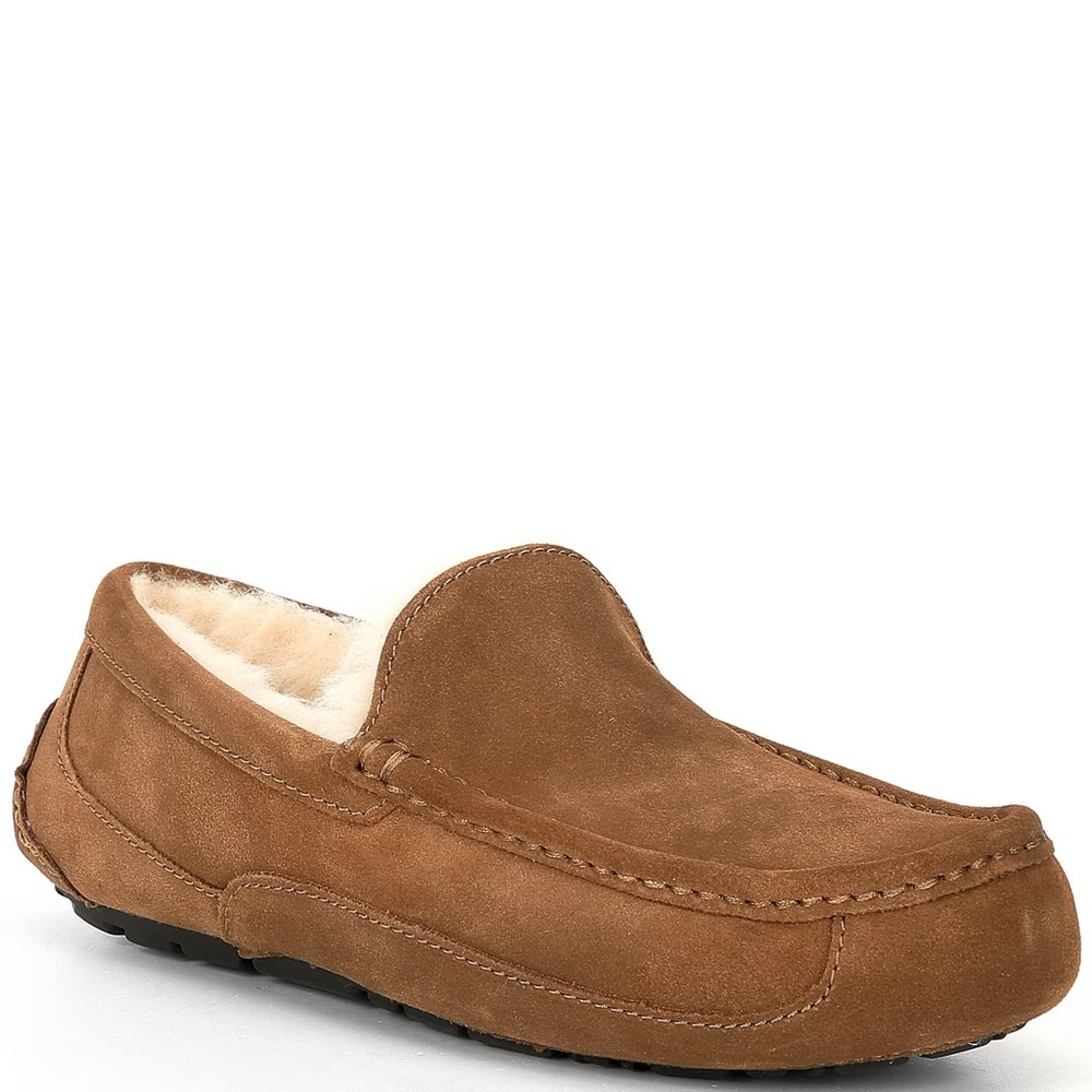 UGG Mens Suede Ascot Slipper